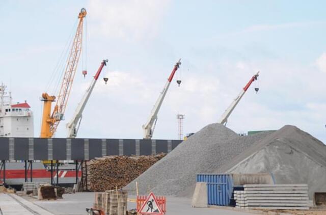 Krova Klaipėdos uoste gruodį buvo rekordinė