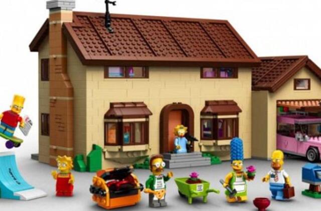 "Lego" gamins "Simpsonų" konstruktorių