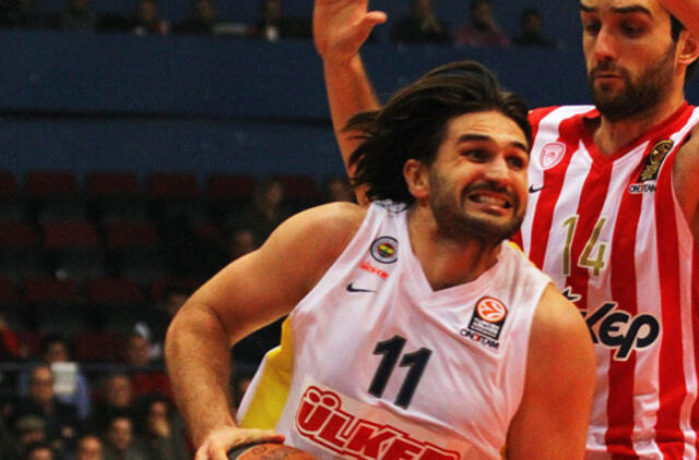 Linas Kleiza per rungtynes su "Olympiacos" pelnė 7 taškus