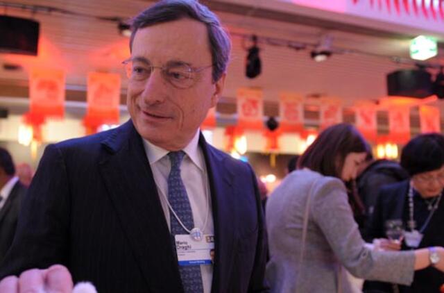 Marijus Dragis: euro zonos ūkio atsigavimas "žymiai pagerėjo"