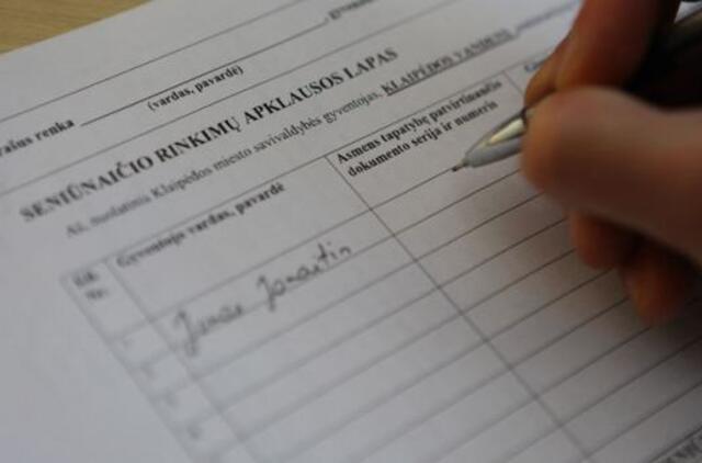 Seniūnaičiams žadamos piniginės kompensacijos