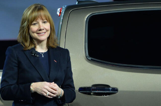 Nuo šiandien "General Motors" vadovaus Mari Bara