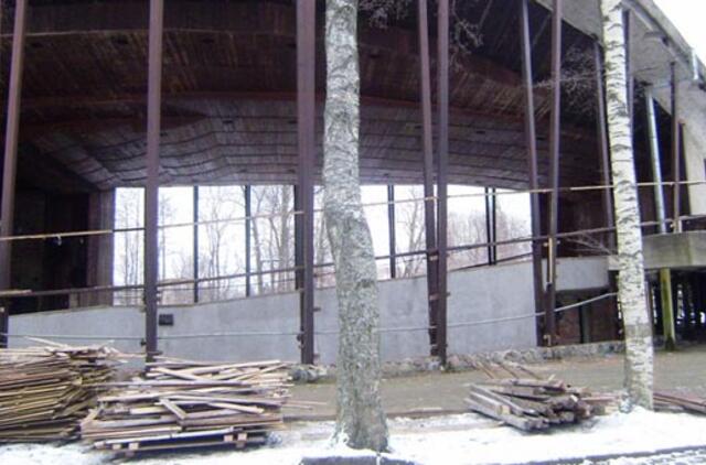 Palangoje prasidėjo Vasaros estrados rekonstrukcija