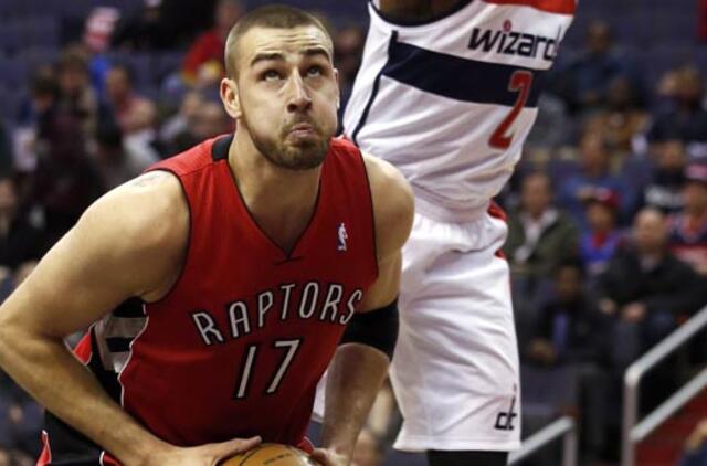 "Raptors" su Jonu Valančiūnu iškovojo penktąją pergalę iš eilės