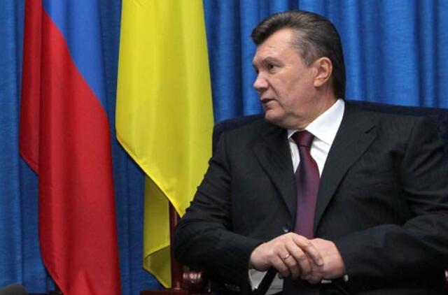Ukrainos prezidentas pasirašė įstatymą dėl amnestijos protestuotojams