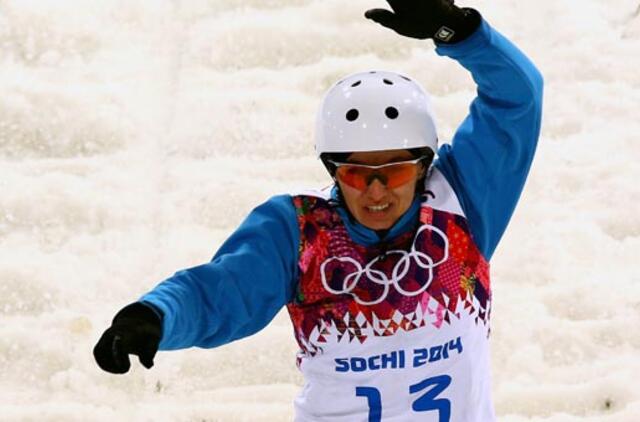 Akrobatinio slidinėjimo varžybose auksą iškovojo baltarusė Ala Cuper