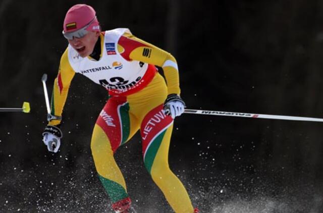 Diana Rasimovičiūtė persekiojimo lenktynėse finišavo 43-ia