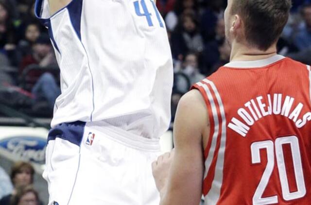 Donatas Motiejūnas ir Jonas Valančiūnas pelnė po 9 taškus