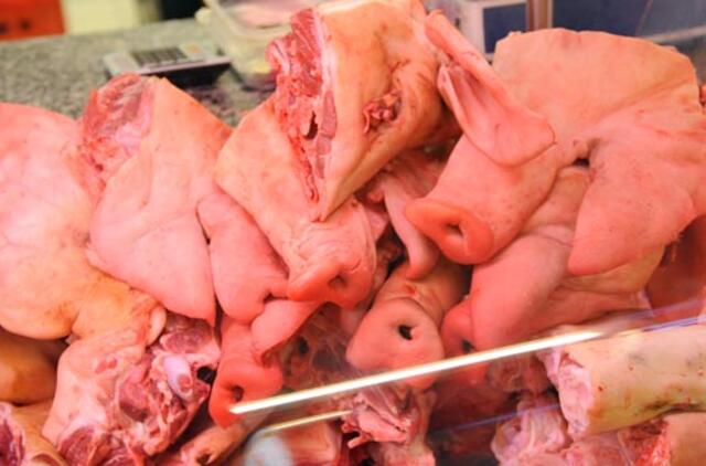 Kiaulienos importo iš ES į Rusiją apribojimas galios mažiausiai du mėnesius