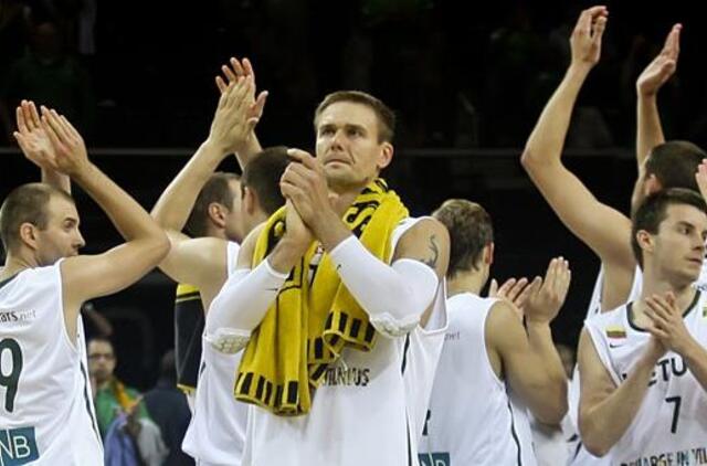 Lietuvos rinktinė pateko į pirmą pasaulio čempionato burtų krepšelį