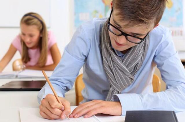 Pirkti darbus pradeda dar mokykloje