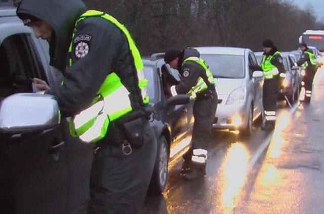 Policijos reidas: girčiausia buvo moteris