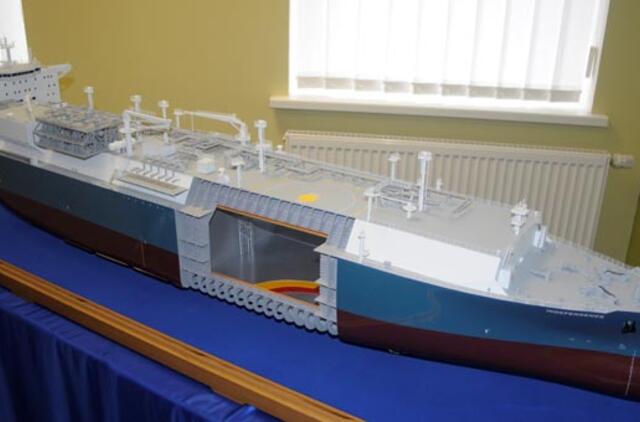 SGD laivo-saugyklos modelis tęsia kelionę