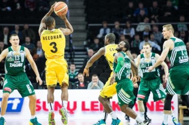 "Žalgirio" krepšininkai iškovojo pergalę Šiauliuose