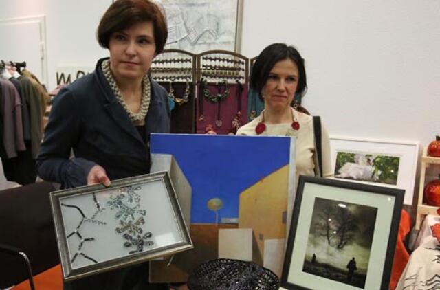 Baltijos dizaino mugė dovanojo šviesos akliesiems