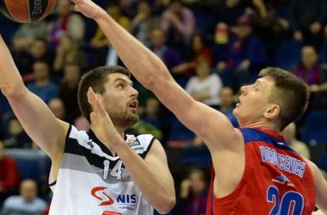 CSKA krepšininkai užsitikrino vietą Eurolygos ketvirtfinalyje