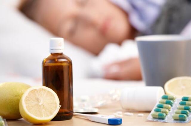 Daugėja sergančių peršalimo ligomis