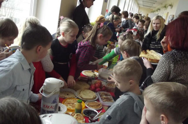 "Gabijos" progimnazijoje - Maslenica