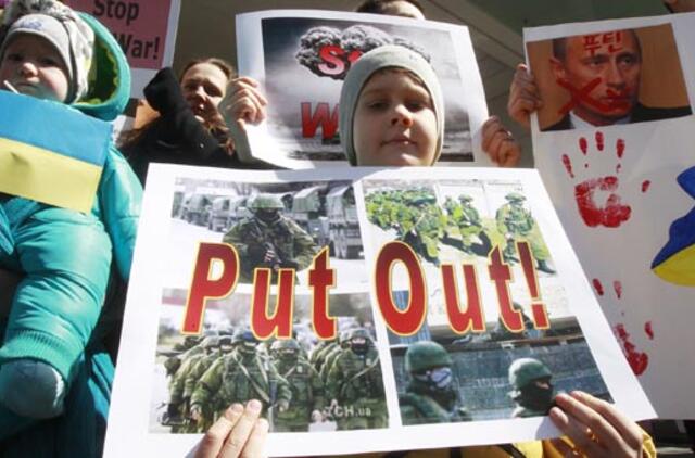 JAV įspėjo Rusiją neaneksuoti Krymo