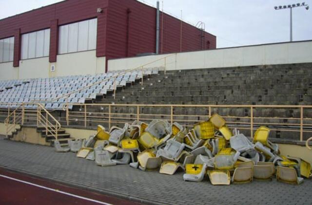 Klaipėdos miesto stadione - permainos