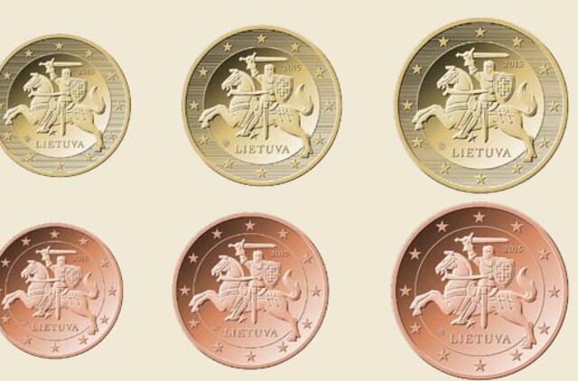 Lietuviams - pažintiniai eurų monetų rinkiniai