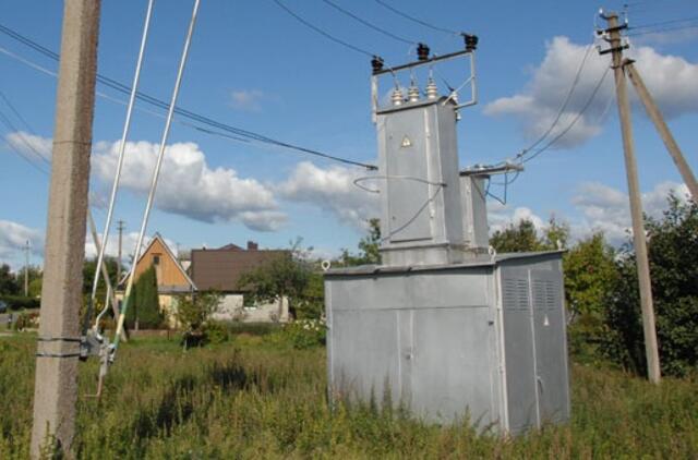 Lietuvoje be elektros - 4 tūkst. vartotojų