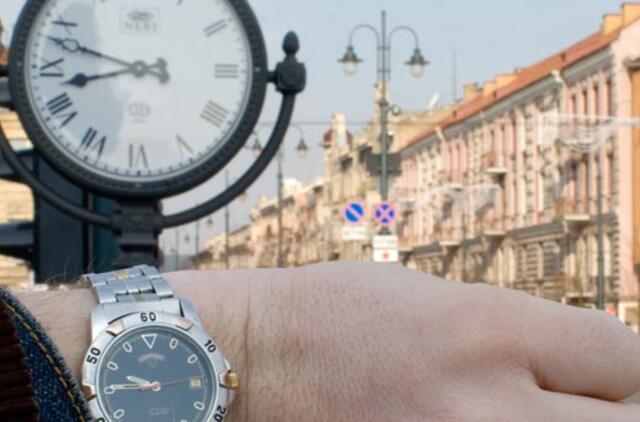 Lietuvoje įvedamas vasaros laikas