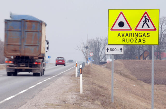 Lietuvos keliuose „juodųjų dėmių“ sumažėjo šešis kartus