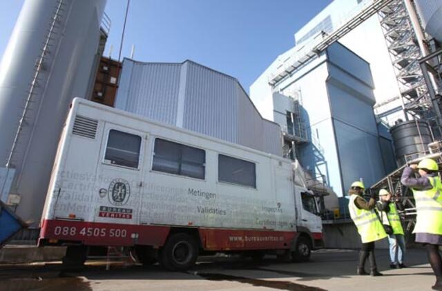 Tikrino, ar į orą nepatenka teršalų