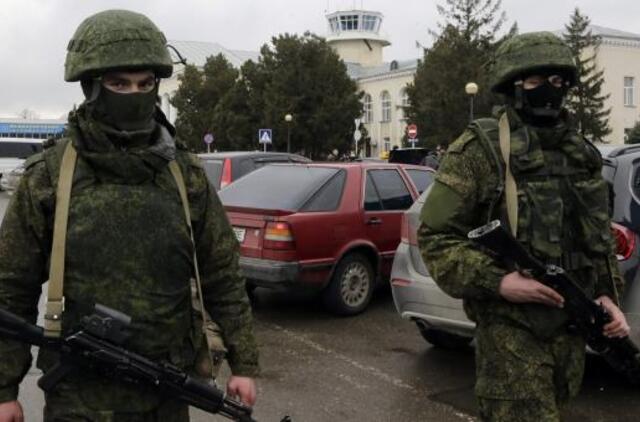 Ukraina: Kryme įvesta 16 tūkst. rusų karių