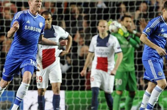 "Chelsea" ir "Real" futbolininkams - kelialapiai į Čempionų lygos pusfinalį