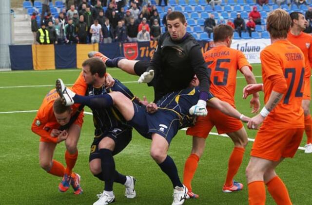 "Klaipėdos granitas" sustabdė "Bangos" šėlsmą