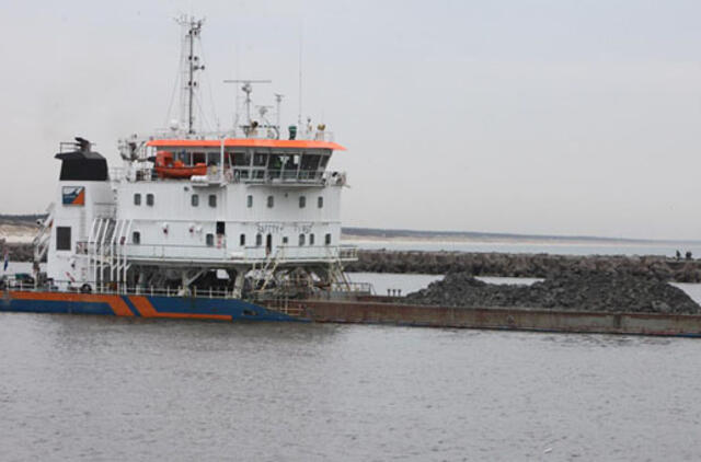 Norima gramzdinti moreninį gruntą artimojoje sąvartoje jūroje