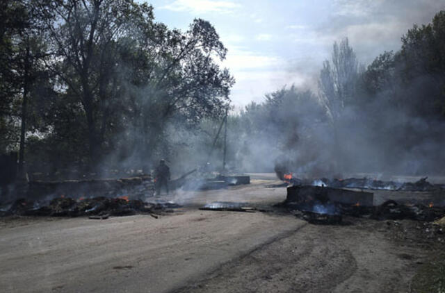 Prie Ukrainos Odesos miesto nugriaudėjo sprogimas, yra aukų