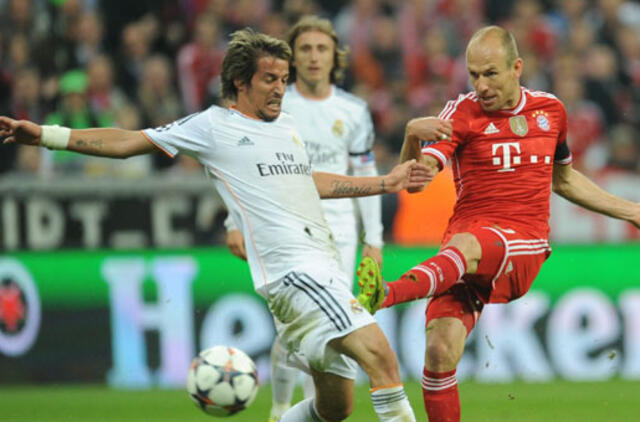 "Real" sutriuškino "Bayern" ekipą ir pelnė kelialapį į čempionų lygos finalą