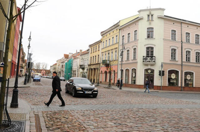 Sankryžoje užsimanė žymėtos perėjos