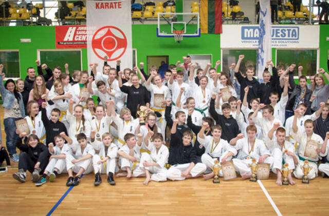 Shodaniečiai - 6 metus stipriausi Lietuvos karate jaunučių čempionate
