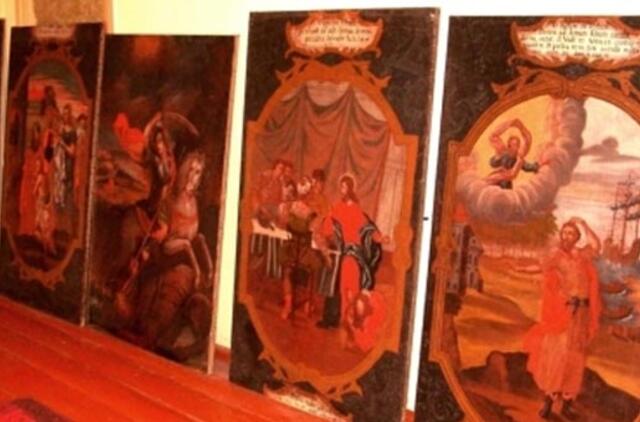 Švėkšnos bažnyčioje rastas meno lobynas