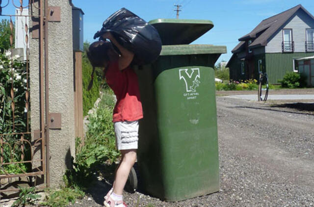 Už šiukšlių išvežimą mokės visų gyvenamųjų pastatų savininkai