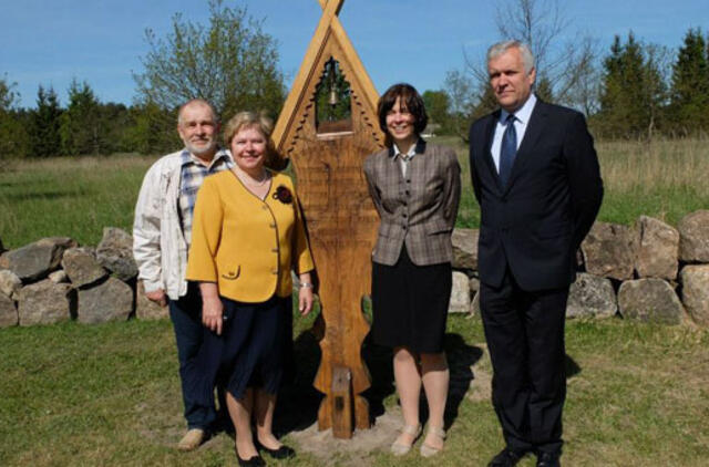 Agluonėnai pagerbė savo kraštietį Ričardą Kantą