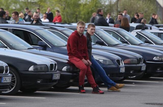 BMW gerbėjai rinkosi Klaipėdoje