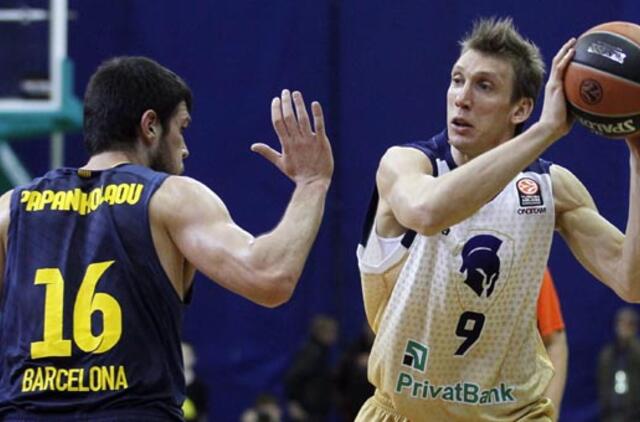 "Budivelnik" komanda su trimis Lietuvos krepšininkais - Ukrainos čempionė