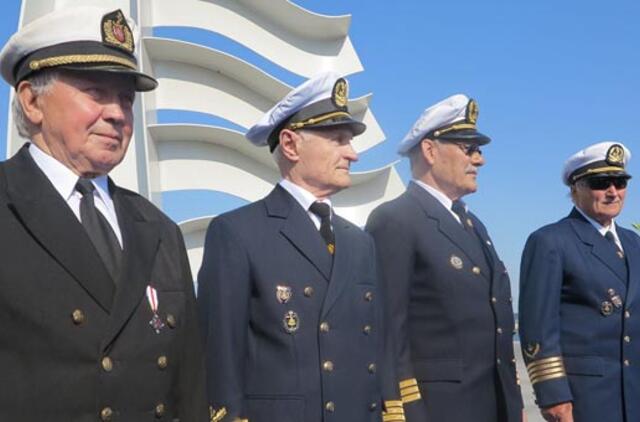 Europos jūros dienos išvakarėse pagerbti veteranai