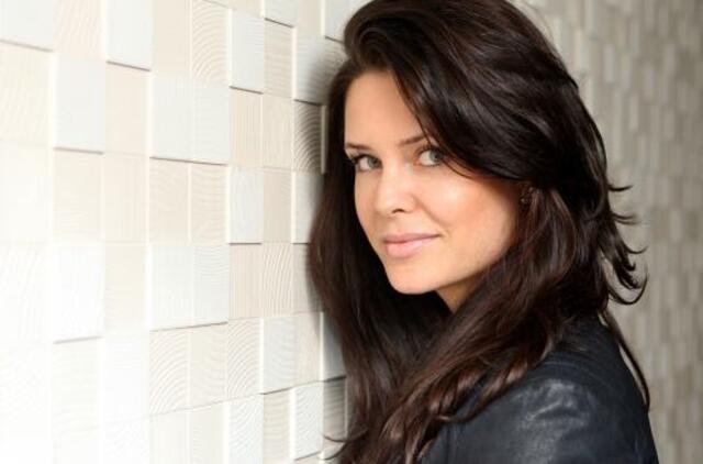 Giedrė Rusytė - su deimantais "žaidžiantis" modelis