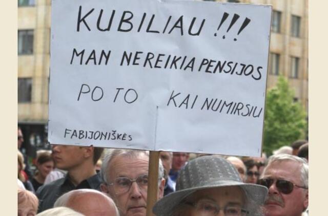 Gyvenimo pabaiga atėjo greičiau nei pasibaigė krizė