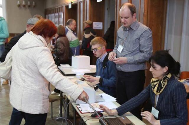 Klaipėdoje rinkimai vyksta sklandžiai