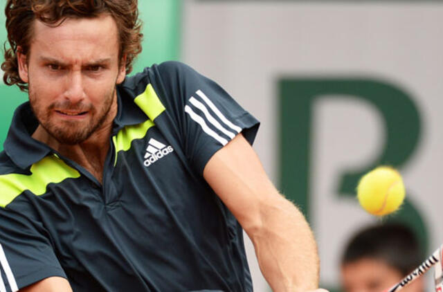 Latvis Ernestas Gulbis iškopė į "French Open" aštuntfinalį