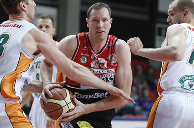 "Lietuvos rytas" ketvirtfinalio seriją pradėjo triuškinančia pergale