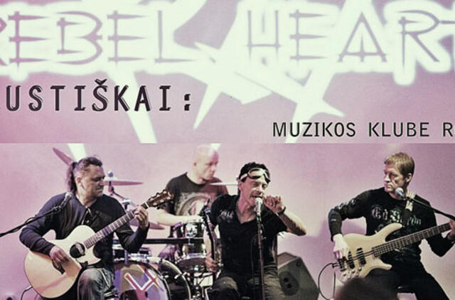 "Rebel Heart" akustinis koncertas muzikos klube "ROXY"