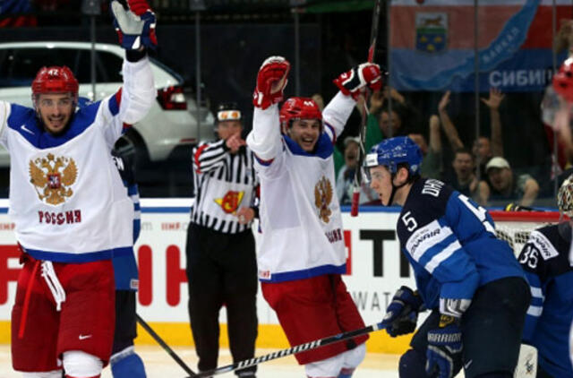 Rusijos ledo ritulininkai penktą kartą tapo pasaulio čempionais